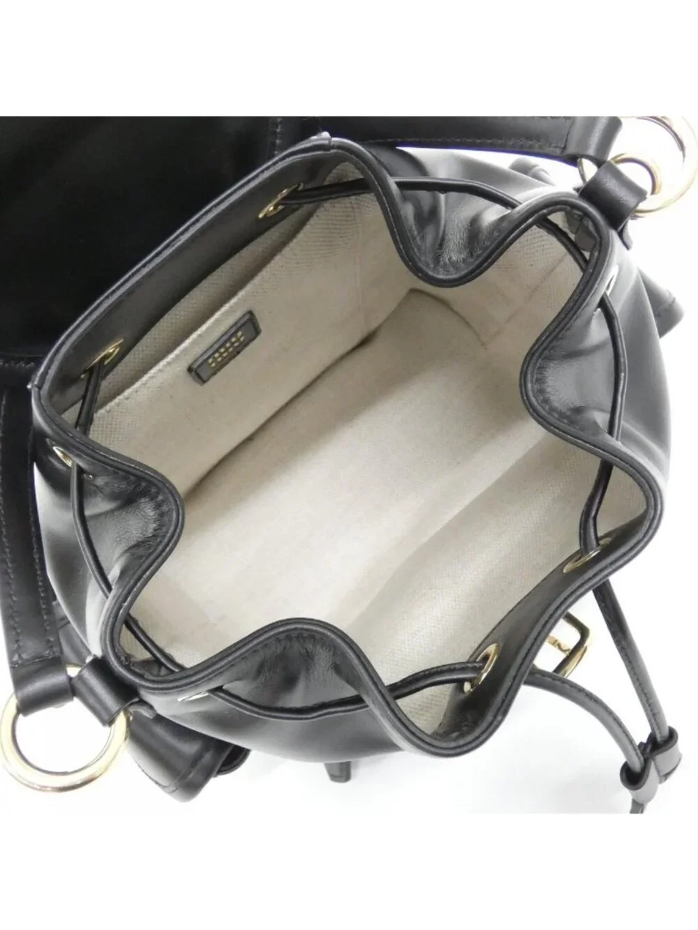 Miu Miu Backpack Gold